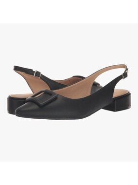 CL by Laundry Sweetie slingback flats feature a pointed toe size 5.5